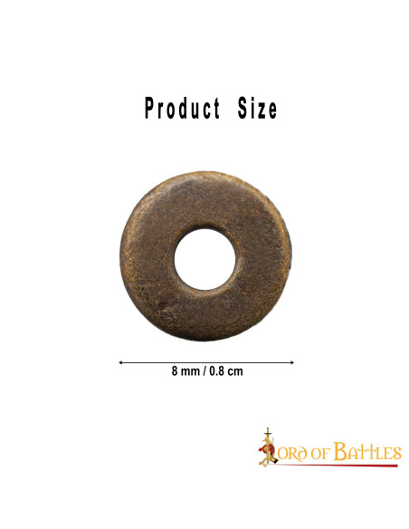 Set 50 arandelas latonadas envejecidas Set 50 arandelas latonadas envejecidas