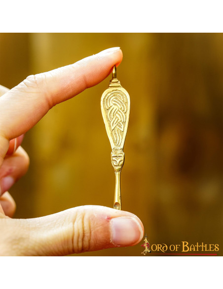 Viking oorreiniger in messing