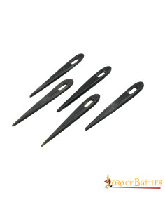 Set mit 5 Wikinger-Hornnadeln (6 cm). 2