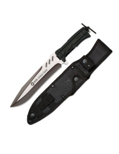 Cuchillo táctico SFL hoja mixta marca K25 (36,6 cm.)