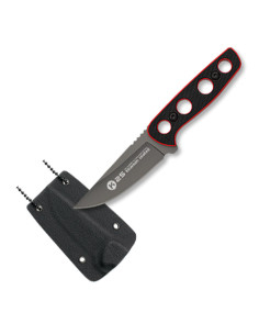 G-10 Rot-Schwarzes Bootsmesser Marke K25 (13,5 cm.)