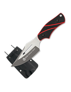 Cuchillo botero G-10 Rojo-Negro marca K25 (13,5 cm.)