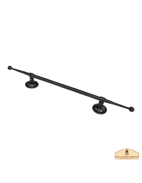 Groot handgesmeed ijzeren handvat...