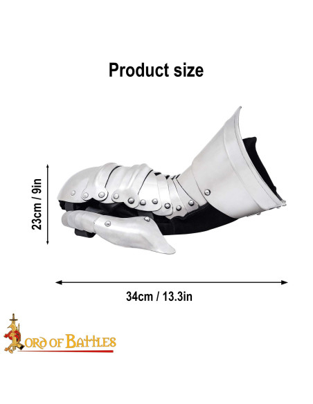 Mittelalterliche Stahlhandschuhe...