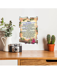 Póster Personalizado con tu Nombre (20x30 cm.) 2