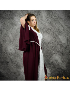 Römisches mittelalterliches langes Damenkleid, Modell Ramona 2