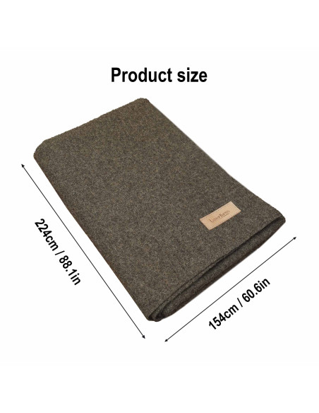 Manta medieval de lana tejido...