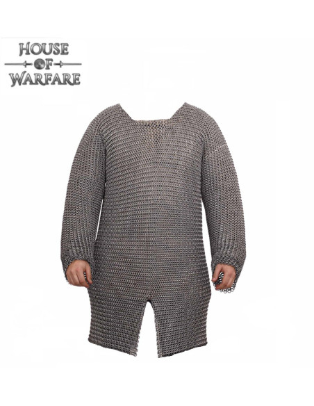 Maliënkolder aluminium ringen Hauberk...