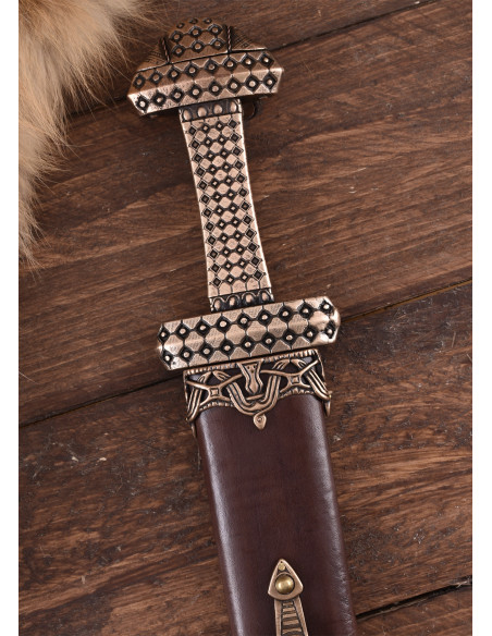 Vikingzwaard met bronzen handvat (97...