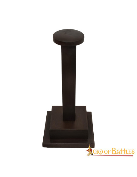 Handgefertigter Helmhalter aus Holz...