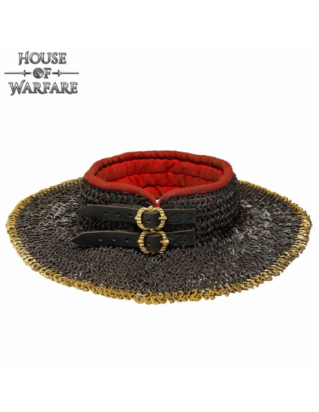 Kettenhemdkragen mit gepolstertem...