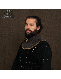 Maliënkolder met gewatteerde voering (6 mm.) 2
