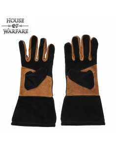 Mittelalterliche Wildlederhandschuhe, verschiedene Größen