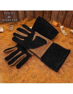 Mittelalterliche Wildlederhandschuhe, verschiedene Größen 2