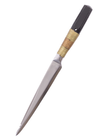 Middelalderbordskniv med skede (24,5 cm.)