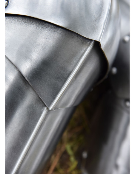 Gotische Knieschützer aus Stahl 1,6...