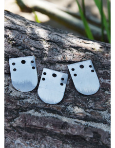 Pack de 25 piezas para armadura lamelar (25 x 35 mm.) 2