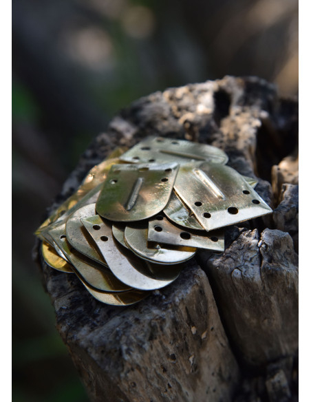 Packung mit 25 Messingteilen für...