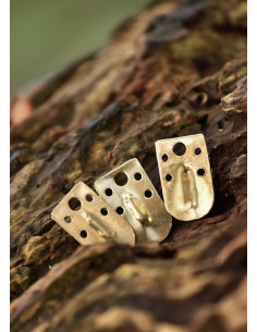 Pakke med 25 messingstykker til lamelarmering (13 x 22 mm.) 2
