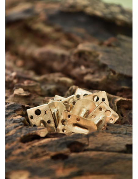 Packung mit 25 Messingteilen für...