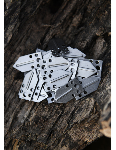 Pak van 25 stalen stukken voor...