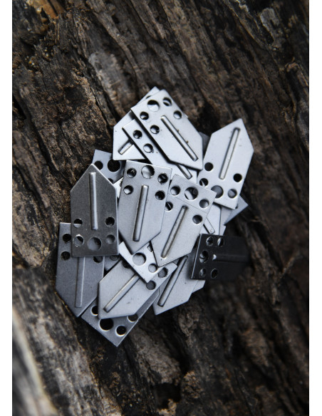 Pack de 25 piezas acero para armadura...