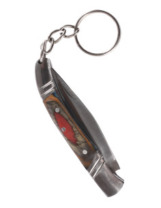 Arabischer Messer-Schlüsselanhänger aus Edelstahl. (13,5... 2