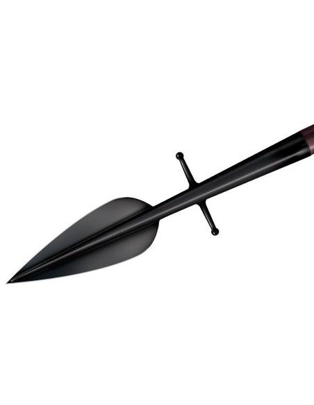 Zwarte Germaanse speerpunt (46 cm.)
