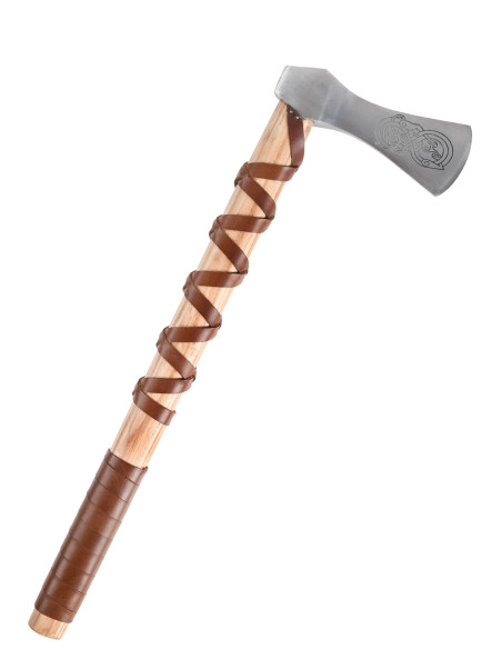 Hacha vikinga decorativa acero...