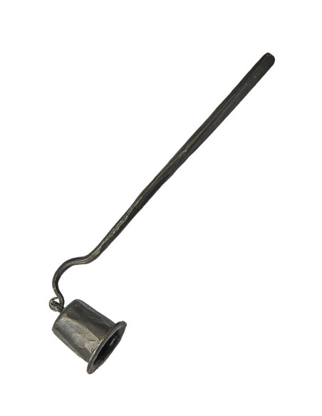 Middelalderlig smedejern stearinlys...