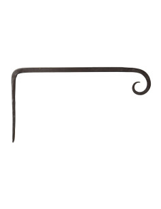 Soporte pared para colgar faroles en hierro forjado