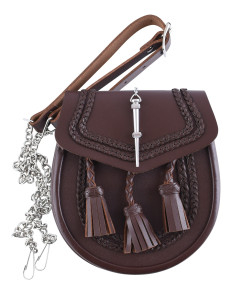 Bolso medieval Kilt modelo Sporran, varios colores 2