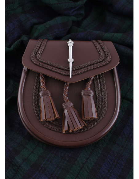 Bolso medieval Kilt modelo Sporran,...