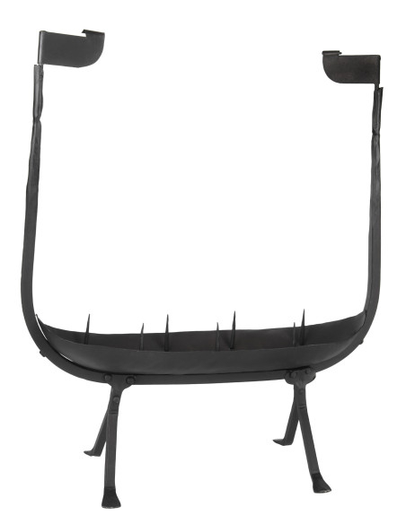 Stor vikingeskib lysestage, smedejern