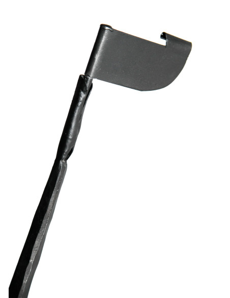 Grote Vikingschipkandelaar, smeedijzer