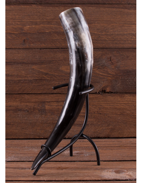 Soporte pequeño de metal para cuernos