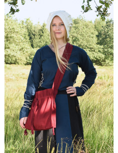 Middeleeuwse pelgrimstas of broodzak, diverse kleuren 2