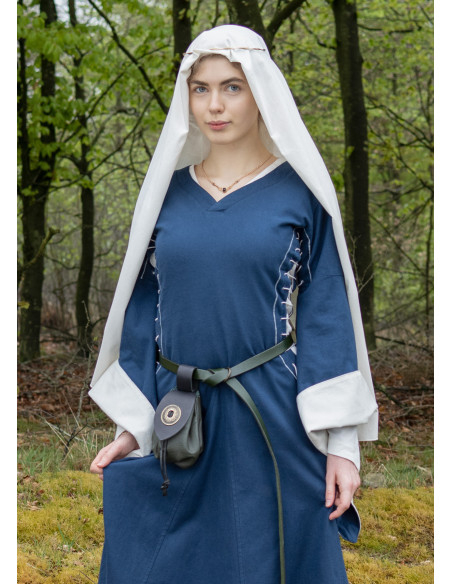 Vestido medieval abierto Bliaut Amal,...