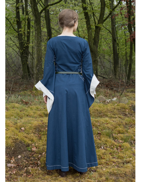 Vestido medieval abierto Bliaut Amal,...