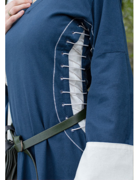 Vestido medieval abierto Bliaut Amal,...