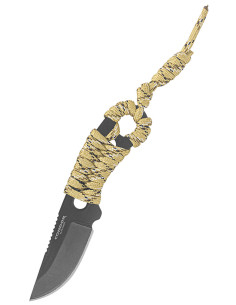 Condor tactisch mes bruin koord