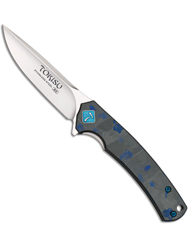 Tactisch mes van het merk TOKISU, blauw FC (15,90 cm.)
