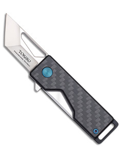 TOKISU mærke taktisk kniv, blå FC (10,60 cm.)
