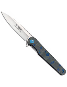 Taktisches Messer der Marke TOKISU, blau FC (18,20 cm).