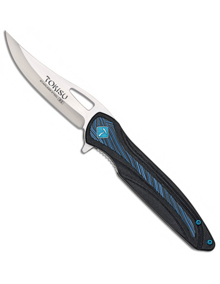 Taktisches Messer der Marke TOKISU G10 Damascus (20,40 cm).