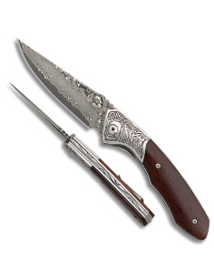 Feldmesser der Marke Albainox Fantasy-Damastklinge (20 cm)