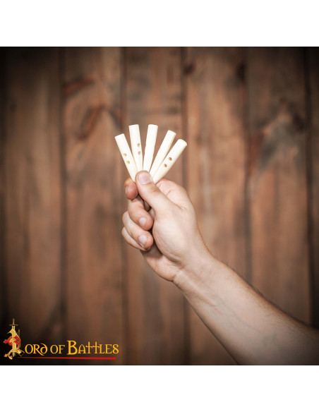 Set van 5 gesneden benen knopen voor...