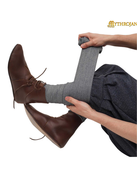 Winingas vikingas en lana con cierre...