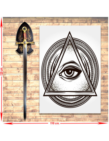 Pack banner + Sword Masonic Orders