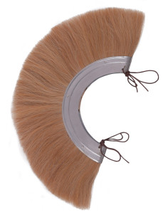 Metalen pluim voor Romeinse helm met haar - Blond